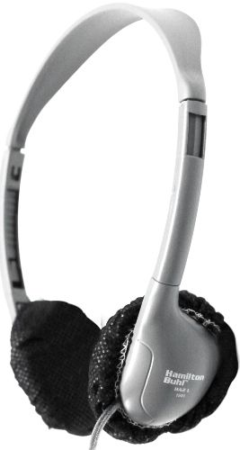 HamiltonBuhl HygenX25BK Disposable Ear Cushion Covers, Black, 2.5