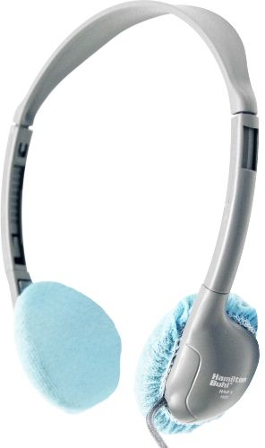 HamiltonBuhl HygenX25BL Disposable Ear Cushion Covers, Blue, 2.5