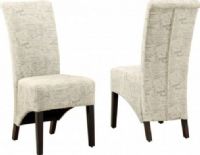 Monarch Specialties I 1790FR Vintage French Leatherette 40"H Parson Chair, Contemporary design and classic styling, Modern and luxurious feel, High profile 40’" high backs, Exposed Cappuccino finish, Solid wood legs, Set of 2, 19" L x 26" W x 40" H, UPC 021032281625 (I 1790FR I-1790FR I1790FR) 