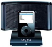 iLUV i188BLK Stereo Docking System - Black, Synchronize your iPod with iTune through iLu i188, Easy-to-install and easy-to-use design, Four full-range loudspeakers deliver superior digital sound (I188-BLK I188 BLK I188BL I188B jWIN)