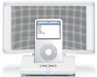 iLUV i188WHT Stereo Docking System - White, Synchronize your iPod with iTune through iLu i188, Easy-to-install and easy-to-use design, Four full-range loudspeakers deliver superior digital sound (I188-WHT I188 WHT I188WH I188W jWIN) 