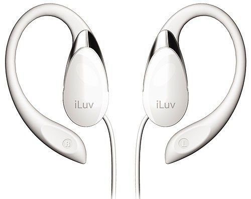 iLUV i201 Lightweight Ear Clips, Comfortable to wear, Easy to adjust wire length, Ultra lightweight ear clips design prevents earphones from falling off while jogging, High-performance speakers for extended frequency range, lower distortion, and high power handling (I-201 I2-01 I 201 jWIN)