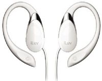 iLUV i201 Lightweight Ear Clips, Comfortable to wear, Easy to adjust wire length, Ultra lightweight ear clips design prevents earphones from falling off while jogging, High-performance speakers for extended frequency range, lower distortion, and high power handling (I-201 I2-01 I 201 jWIN)