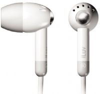 iLUV i301WHT Lightweight In-Ear earphone - White for Your iPod and Many Other Audio Devices, Comfortable to wear, Easy to adjust lead length for maximum comfort, Ultra lightweight in-ear design with in-line volume control (I301-WHT I301 WHT I301WH I301W jWIN) 