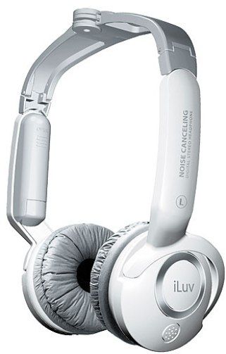 iLUV i901 Noise Canceling Headphones for Your iPod and Many Other Audio Devices, Frequency Response: 20Hz - 20kHz, Maximum Power: 20mW 