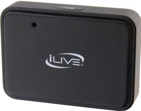 iLive IAB53B Bluetooth Receiver & Adapter, Upgrades 30-pin iPhone/iPod to receive Bluetooth signals, Also works with Android tablets, Receiver docks on 30-pin connector, 4 Ohms Impedance, 3.5kHz Crossover, 150 Watts RMS Power Range, Portable Design, Energy Star Certified, UPC 047323700385 (IAB-53B IAB 53B IA-B53B IAB53)