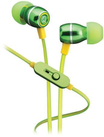 iHome IB18QY Model iB18 Noise Isolating Metal Earphones with In-line Mic, Lemon-Lime; 1.2 meter flat cable with 3.5mm stereo plug; Remote and Pouch; Durable metal housing provides detailed, dynamic sound and enhanced bass response; Detachable ear cushions fit a variety of ear sizes; UPC 047532904598 (IB 18 QY IB 18QY IB18 QY IB-18-QY IB-18QY IB18-QY)