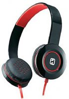 iHome IB35BRC Stereo Headphones with Flat Cable, Black and Red; Detailed, rich audio;  Padded ear cushions; Padded and adjustable headband; Stylish flat cable for tangle-free use; Dimensions 2.99"L x 7.17"W x 7.44"H; Weight 0.6 lbs; UPC 047532904468 (IB 35 BRC IB 35BRC IB35 BRC IB-35-BRC IB-35BRC IB35-BRC) 