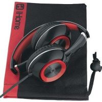 iHome IB46BRC Model iB46 On-Ear Foldable Headphones with Mic and Remote, Black and Red; Provides detailed, dynamic sound with enhanced bass response; Foldable headband for added portability; Padded ear cushions provide added comfort; In-line Remote Control and Microphone; Padded and adjustable headband for custom fit; UPC 047532906981 (IB 46 BRC IB 46BRC IB46 BRC IB-46BRC IB46-BRC) 