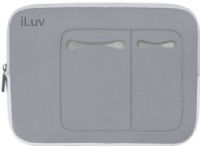 iLuv iBG2010-GRY Mini Laptop Sleeve, Grey Fits with 13" Laptops including MacBook models, Water resistant neoprene offers essential protection, Smooth pocket interior to avoid scratches, Secure lip keeps laptop in place, Padded to protect your laptop from bumps and dents, Additional exterior pockets for electronic essentials, UPC 639247783164 (IBG2010GRY IBG2010 GRY IBG-2010GRY IBG 2010GRY) 