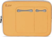 iLUV iBG2010-ORG Mini Laptop Sleeve, Orange Fits with 13” Laptops including MacBook models, Water resistant neoprene offers essential protection, Smooth pocket interior to avoid scratches, Secure lip keeps laptop in place, Padded to protect your laptop from bumps and dents, Additional exterior pockets for electronic essentials, UPC 639247783171 (IBG2010ORG IBG2010 ORG IBG-2010ORG IBG 2010ORG) 