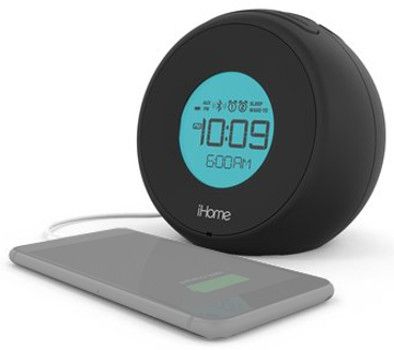 iHome IBT18BC Model iBT18 Dual Alarm Clock with Bluetooth; Bluetooth wireless audio; Sleep mode lets you sleep to Bluetooth device; Reson8 speaker chambers; Aux-in jack, audio cable not included; Programmable snooze time; Wake to Bluetooth audio or built-in tones; UPC 047532910353 (IBT 18 BC IBT 18BC IBT18 BC IBT-18-BC IBT-18BC IBT18-BC IBT-18 IBT 18)