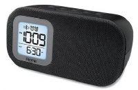 iHome IBT21BC Model iBT21 Bluetooth Bedside Dual Alarm Clock; USB port for charging iOS and other devices; Wirelessly stream music from iPad, iPhone, iPod touch, Android, Windows; Wake or sleep to Bluetooth audio; Choose two separate wake times and alarm sources; UPC 047532904864 (IBT 21 BC IBT 21BC IBT21 BC IBT-21-BC IBT-21BC IBT21-BC IBT-21 IBT 21) 