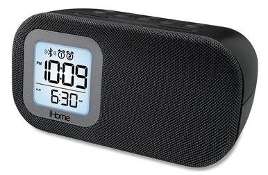 iHome IBT21BC Model iBT21 Bluetooth Bedside Dual Alarm Clock; USB port for charging iOS and other devices; Wirelessly stream music from iPad, iPhone, iPod touch, Android, Windows; Wake or sleep to Bluetooth audio; Choose two separate wake times and alarm sources; UPC 047532904864 (IBT 21 BC IBT 21BC IBT21 BC IBT-21-BC IBT-21BC IBT21-BC IBT-21 IBT 21)