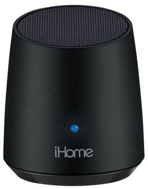 iHome IBT69BC Model iBT69 Bluetooth Rechargeable Mini Speaker, Black; Bluetooth wireless audio; Built-in rechargeable battery; Vacuum bass design provides surprising volume and bass response in a small space-saving stereo speaker system that fits in your hand; UPC 047532905069 (IBT-69-BC IBT-69BC IBT69-BC IBT 69 BC IBT 69BC IBT69 BC IBT 69 IBT-69)