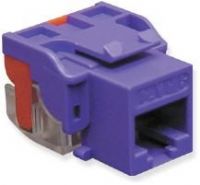 ICC IC1078L6-PR Modular connector Category 6, 8 Positions, 8 Conductor, Purple (IC1078L6PR IC1078L6 IC1078L IC1078L6 PR) 