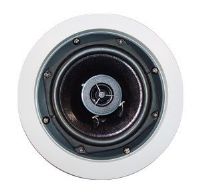 OWI IC5-70V04 In-Ceiling speakers 70V, 70 Volt System, 2-Way Dual Cone, .5/1/2/4W Power, 120Hz - 18kHz Frequency, Speaker support truss and speaker enclosure available, Works in covered outdoor, Aluminum grill, paintable white color (IC570V04 IC570V 04 IC570V-04 IC5 70V04)     