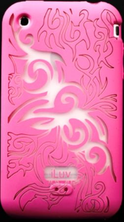 iLUV iCC705PNK Silcone Case with Flame Graphic for iPhone 3rd Gen, Pink, Perfect fit for your iPhone 3GS and iPhone 3G, Protect your iPhone from scratches, Full access to controls and touch screen, Charge while in case, Glare-free protective film for touch screen included, UPC 639247781290 (ICC705-PNK ICC705 PNK ICC 705PNK)