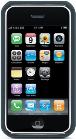 iLUV iCC73-BLK Hard Case, Black, Perfect fit for your iPhone 3G, Provides maximum protection from scratches and scrapes, Full access to controls, Charge and Sync while in case, Glare-free protective film for touch screen included, UPC 639247780088 (ICC-73BLK ICC73 BLK I-CC73BLK ICC73 ICC 73BLK)