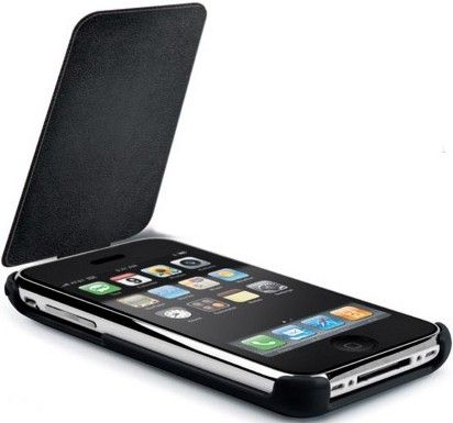 iLuv iCC75BLK Holster with Stand and Cover, Black, Flip-top design protects your iPhone 3G from scratches, Total access to headphone jack, screen and bottom connector, 180-degree swivel belt clip, Swivel belt clip can also be used as a stand, Protective film for iPhone 3G screen included (ICC75BLK ICC75-BLK I-CC75-BLK I-CC75 ICC75 ICC-75)