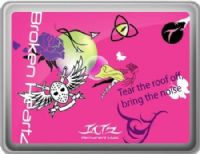 iLUV iCC804PNK Ultra Thin Case with Tatz Graphics, Pink, Smooth surfaced ultra thin case with Tatz pattern, Perfect fit for your iPad, Folding stand for your iPad included, UPC 639247783997 (ICC804-PNK ICC804 PNK ICC-804PNK ICC 804PNK) 
