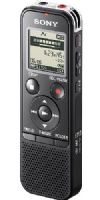 Sony ICD-PX440 Digital Voice Recorder with Built-in USB; Record MP3 audio and play back through the 300 mW speaker; Long battery life enables up to 96 hrs recording (MP3 8 kbps); 4 GB of memory lets you store up to 1043 hrs (MP3 8 kbps); Intelligent Noise Cut reduces ambient noise for clearer playback; UPC 027242878198 (ICDPX440 ICD PX440 ICDP-X440 ICDPX-440) 