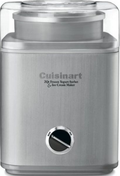 Cuisinart ICE-30BC Pure Indulgence 2-Quart Automatic Frozen Yogurt, Sorbet and Ice Cream Maker, Fully automatic frozen yogurt, sorbet, and ice cream maker, Brushed stainless-steel housing, Heavy-duty motor, Large ingredient spout for easily adding favorite mix-ins, Double-insulated 2-quart freezer bowl (ICE-30BC ICE30BC ICE 30BC)
