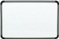 Iceberg Enterprises 37037 Dry Erase Board with Charcoal Frame, Premium, ghost free, coated styrene dry erase surface, Replaceable writing surface, Hanging hardware included, Blow Mold Frame, White Surface Color, Size 36 x 24 Inches, Weight 12 lbs. (ICEBERG37037 ICEBERG-37037 37-037 370-37) 