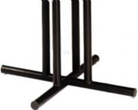 Iceberg Enterprises 69030 OfficeWorks Four-Column Round Table Base, Black, Are heavy duty and exceptionally sturdy, Has a radius edge with four 2" diameter steel columns and a 31" spread (ICEBERG69030 ICEBERG-69030 69-030 690-30) 