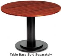 Iceberg Enterprises 69138 OfficeWorks Round Conference Table Top, Mahogany, 36-Inch Diameter Size, Square Edge, Heavy duty and exceptionally sturdy, Table Base Sold Separately (ICEBERG69138 ICEBERG-69138 69-138 691-38) 