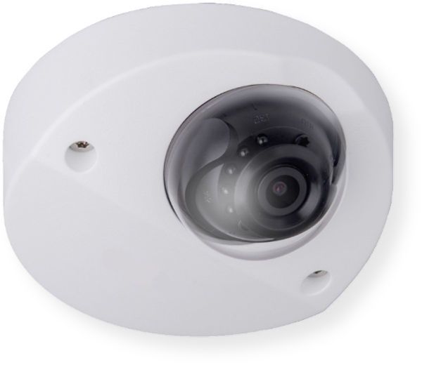 IC Realtime ICIP-D4002IR-2.8 Full HD Network Vandalproof Wedge 4MP Dome IP Camera, Indoor and Outdoor; 1/3