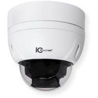 IC Realtime ICIP-D8123-IR Vandal Dome IP Camera 12MP 4K, Indoor and Outdoor Full Size; On top of the sensor sits a 4.1mm to 16.4mm motorized zoom lens which delivers a 105 to 35 degrees of horizontal field of view; 3 high intensity IR illuminators are equipped and yield 164 feet (50 meters) of IR distance (ICIPD8123IR ICIPD-8123IR ICIP-D8123IR ICREALTIME-ICIPD8123IR ICREALTIME-ICIP-D8123-IR ICREALTIME-ICIP-D8123IR) 