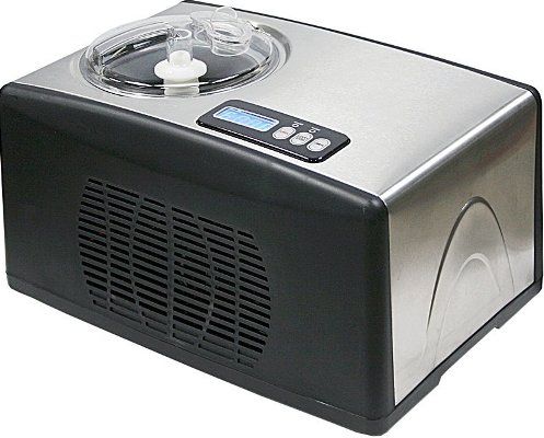 WhynterICM-15LS Stainless Steel Ice Cream Maker, 1.6 Qt. maximum capacity, 150 watts, Removable bowl for easy storage and effortless cleaning, LCD timer control and temperature display, Reliable built-in audible timer, Cooling temperature -0.4 F to -31 F, Easy to operate one touch control panel, Portable freestanding design, Sleek stainless steel design complements to most kitchen appliances, UPC 850956003019 (ICM-15LS ICM 15LS ICM15LS)