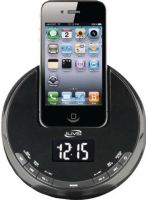 iLive ICP101B Clock radio with Apple Dock cradle, Stereo Sound Output Mode, Digital clock, snooze, sleep timer, dual alarm clock Built-in Clock, Snooze, sleep Timer, 2 Alarm Qty, Radio, buzzer, iPod, iPhone Alarm Wake-up Modes, Volume control Additional Features, LCD Built-in Display, 0.5" Diagonal Size, 2 x right/left channel speaker - built-in Speakers digital - FM Type, 10 preset stations Preset Station Qty, UPC 047323211010 (ICP101B ICP-101B ICP 101B ICP101-B ICP101 B) 