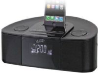 DPI ICP689B Intelli-set Clock Radio with Docking and Recharging for iPod and iPhone Players, Dual Alarm, Wake to iPod, Radio & Buzzer Alarm Type, AM/FM radio Frequency Band/Bandwidth, AM Loop Antenna Antenna, 0.8" Display Screen, iPod Dock Built-in Devices (ICP689B ICP-689B ICP 689B ICP689 B ICP689-B) 