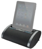 iHome ID48B Portable Rechargeable Stereo System for iPad, iPhone and iPod; Universal USB port for iPhone 5 and legacy Apple devices; Flexible Lightning dock charges and plays iPad mini, fourth generation iPad, and iPhone; Reson8 speaker chambers; Built-in rechargeable battery; Works with iHome plus Apps; UPC 047532899887 (ID 48 B ID48 B ID 48B ID-48-B ID-48B ID48-B)  