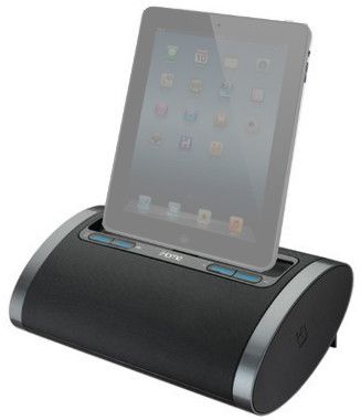 iHome ID48B Portable Rechargeable Stereo System for iPad, iPhone and iPod; Universal USB port for iPhone 5 and legacy Apple devices; Flexible Lightning dock charges and plays iPad mini, fourth generation iPad, and iPhone; Reson8 speaker chambers; Built-in rechargeable battery; Works with iHome plus Apps; UPC 047532899887 (ID 48 B ID48 B ID 48B ID-48-B ID-48B ID48-B) 