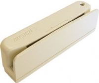 IDTech IDEA-333112 IDEA Series EasyMag MagStripe Reader (Keyboard Wedge MSR with Tracks 1 and 2), Cream, Swipe Speed 3 to 65 inches per second, Card Thickness .015 to .038 inches (0.38 to 1mm), Reliable for over 1000000 card swipes, Longer footprint & offset slot, Bi-directional swipe reading, Superior reading of high jitter, scratched and worn MagStripe cards (IDEA333112 IDEA 333112) 