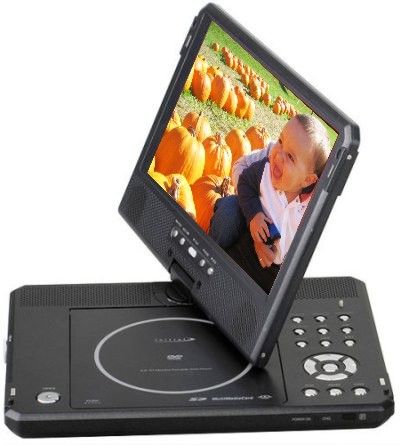 Initial IDM-1880 Portable DVD Player-Swivel-Mounted, 8.5