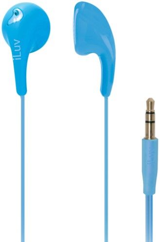 iLuv iEP205-BLU Bubble Gum 2 Flexible Jelly-Type Stereo Earphones, Blue; For all iPhone, all iPod touch, all iPod nano, all iPad Air, alll iPad, all Galaxy S series, all Galaxy Note series, all Galaxy Tab series, LG, HTC, and other smartphones, tablets and 3.5mm audio devices; Ultra lightweight and comfortable design; UPC 639247153851 (IEP205BLU IEP205 BLU IEP-205-BLU IEP 205-BLU)