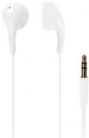 iLuv iEP205-WHT Bubble Gum 2 Flexible Jelly-Type Stereo Earphones, White; For all iPhone, all iPod touch, all iPod nano, all iPad Air, alll iPad, all Galaxy S series, all Galaxy Note series, all Galaxy Tab series, LG, HTC, and other smartphones, tablets and 3.5mm audio devices; Ultra lightweight and comfortable design; UPC 639247153912 (IEP205WHT IEP205 WHT IEP-205-WHT IEP 205-WHT) 