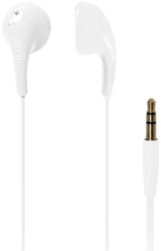 iLuv iEP205-WHT Bubble Gum 2 Flexible Jelly-Type Stereo Earphones, White; For all iPhone, all iPod touch, all iPod nano, all iPad Air, alll iPad, all Galaxy S series, all Galaxy Note series, all Galaxy Tab series, LG, HTC, and other smartphones, tablets and 3.5mm audio devices; Ultra lightweight and comfortable design; UPC 639247153912 (IEP205WHT IEP205 WHT IEP-205-WHT IEP 205-WHT)