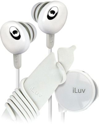 iLuv iEP311-WHT The Bean Stereo Earphones with Volume Control, White, High-performance speakers provide extended frequency range and lower distortion to bring out the fullness of your music, Adjust the sound level easily with in-line volume control, Wire reel and slider for optimal cable management, UPC 639247131347 (IEP311WHT IEP311 WHT IEP-311-WHT IEP 311-WHT)