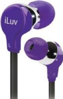iLuv iEP314-PUR Party On Earphones with Flat Wire, Purple, Fully-closed ear pieces deliver maximum sound, Lightweight ergonomic and comfortable design, Tangle-free ultra-flexible and convenient flat cable design, 3.5mm plug ideal for digital devices such as iPod / iPhone / MP3 / Smartphones, UPC 639247133297 (IEP314PUR IEP314 PUR IEP-314PUR IEP 314PUR) 