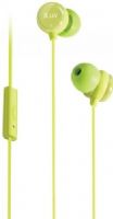 iLuv IEP320GRN Sweet Cotton Stereo Earphones, Green; High quality drivers provide deep bass and crystal clear highs for a greater music listening experience; Color-coordinated, noise-isolating ear tips ensure secure, comfortable fit and eliminate ambient noise; Contains a 3.5mm plug that's ideal for digital devices such as iPod/iPhone/MP3 players/smartphones; UPC 639247136076 (IEP320-GRN IEP-320GRN IEP-320-GRN IEP320)  