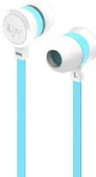 iLuv IEP334WBLN Neon Sound In-Ear Earphones, Blue/White; Ideal for digital devices such as iPod, iPhone, MP3, and CD players; Tangle-resistant flat wire cable; Ultra compact, lightweight and fashionable design; Built with high-performance speakers; Durable design; Includes 3 Different Size Tips; UPC 639247137974 (IEP-334WBLN IEP 334WBLN IEP334-WBLN IEP334 WBLN) 