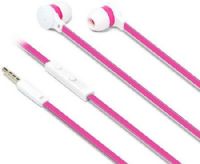 iLuv IEP336WPKN Neon Sound Color Tangle-resistant In-ear Stereo Earphones with Mic and Remote, White/Pink; Fits with Apple and Android smartphones and tablets, 3.5mm audio devices; High performance speakers; Durable design; In-line volume control; Tangle-resistant cable; Comfortable in-ear fit with small, medium and large ear tips (IEP-336WPKN IEP 336WPKN IEP336-WPKN IEP336 WPKN)  