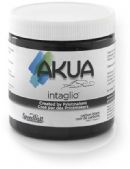 Akua IICB16 Printmaking Ink 16 oz Carbon Black; Contents Intaglio 16 oz Carbon Black printmaking ink; Developed to deliver brilliant colors, intense blacks, and unmatched working properties; Inks only dry through absorption, so they will not dry on the printing plate or skin in the jar; Clean up easily with soap and water; UPC 853005003268 (IICB16 IICB-16 PRINTMAKINGIICB16 INK-IICB16 AKUAIICB16 AKUA-IICB16)  