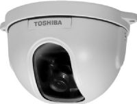 Toshiba IK-DF03A-8 High Resolution Color Mini-Dome Camera with Built-in 8.0 mm Lens, NTSC Signal System, Adjust pan direction up to 350° simply by rotating the dome cover by hand, Installs indoors or outdoors, on ceilings or walls, Tilt (0° to 75°) easily adjusted with screwdriver, Rugged, all metal housing is IP65 rated, 480 TV line resolution delivers detailed images (IKDF03A8 IKDF03A-8 IK-DF03A8 IK-DF03A IKDF03A) 