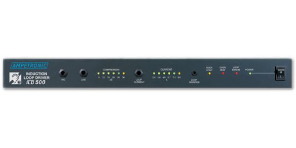 Listen Technologies ILD500  Professional Loop Driver (6.4Amps); The ILD500 delivers years of trouble free service to ensure venues will never disappoint people with t-coil equipped hearing aids; Ideal for assistive listening applications in places of worship, theaters, schools, conference rooms, training facilities and hotels; The unit shall occupy one rack space and rack mount brackets shall be included; (LISTENTECHNOLOGIESILD500 LISTENTECHNOLOGIES ILD500 LISTEN TECHNOLOGIES)